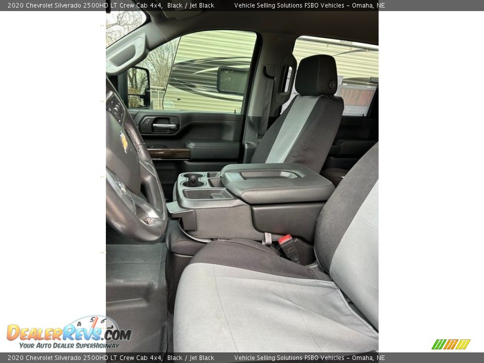 2020 Chevrolet Silverado 2500HD LT Crew Cab 4x4 Black / Jet Black Photo #6