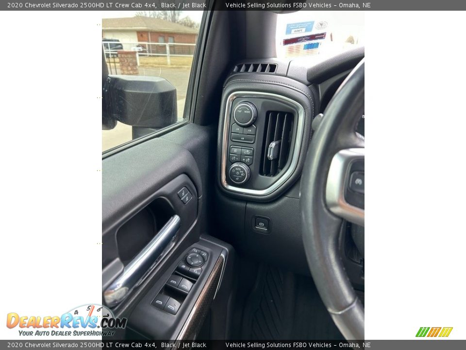 2020 Chevrolet Silverado 2500HD LT Crew Cab 4x4 Black / Jet Black Photo #7