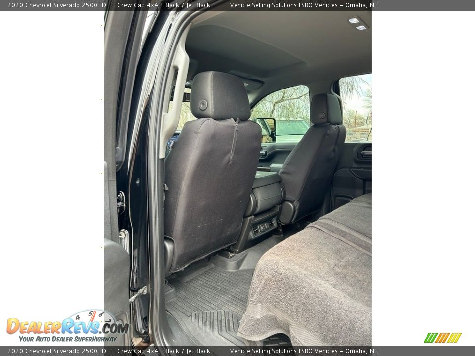 2020 Chevrolet Silverado 2500HD LT Crew Cab 4x4 Black / Jet Black Photo #10