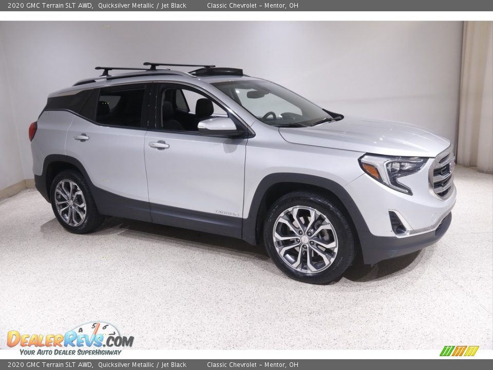 2020 GMC Terrain SLT AWD Quicksilver Metallic / Jet Black Photo #1