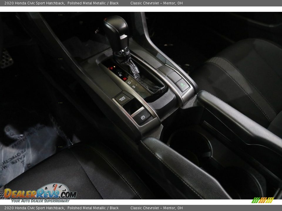 2020 Honda Civic Sport Hatchback Polished Metal Metallic / Black Photo #13