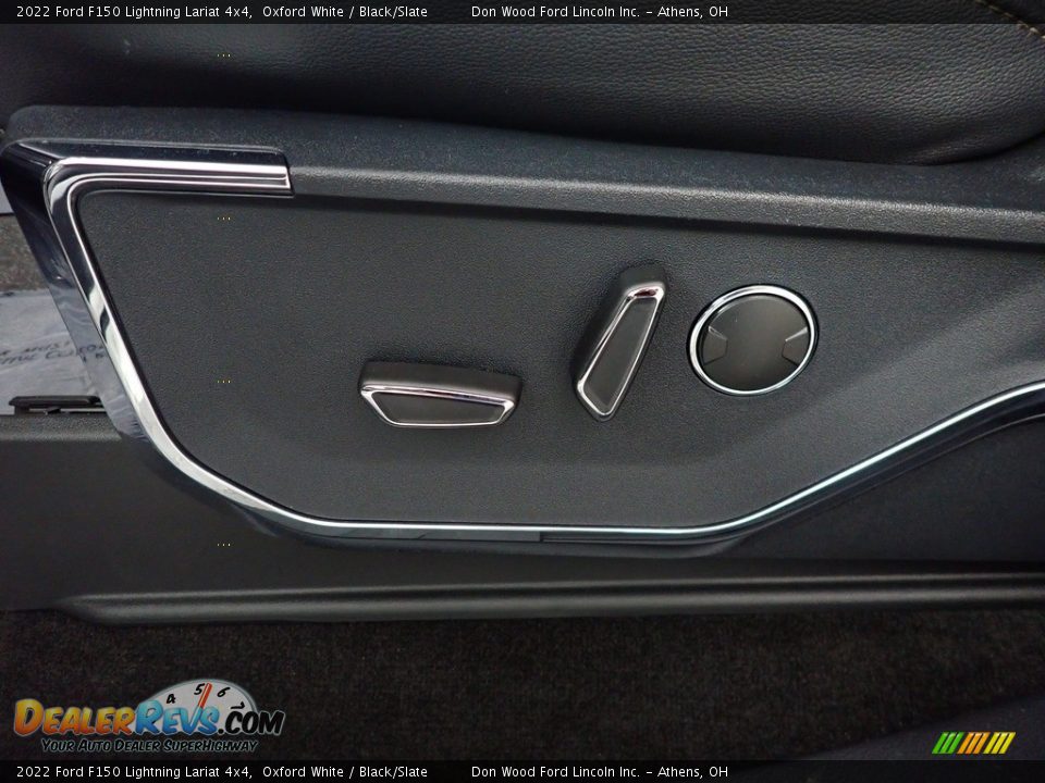 Front Seat of 2022 Ford F150 Lightning Lariat 4x4 Photo #22