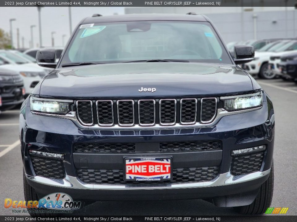 2023 Jeep Grand Cherokee L Limited 4x4 Midnight Sky / Global Black Photo #2