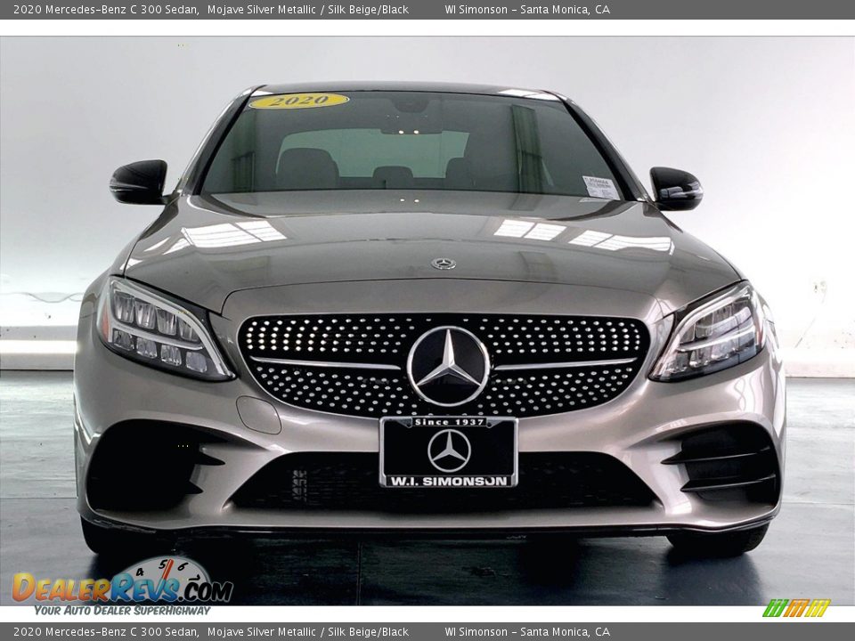 2020 Mercedes-Benz C 300 Sedan Mojave Silver Metallic / Silk Beige/Black Photo #2
