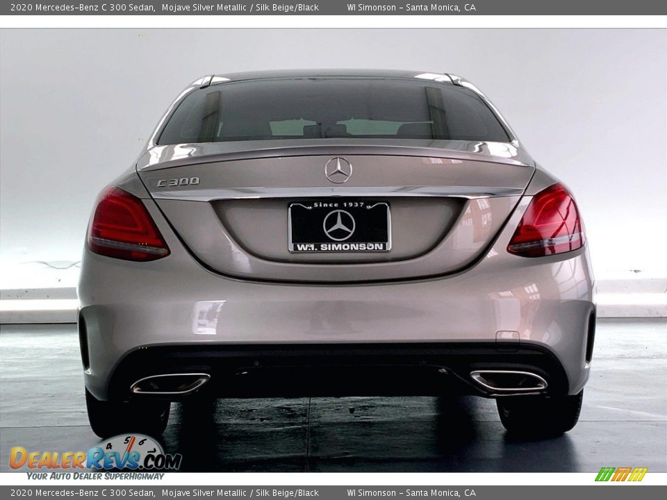 2020 Mercedes-Benz C 300 Sedan Mojave Silver Metallic / Silk Beige/Black Photo #3