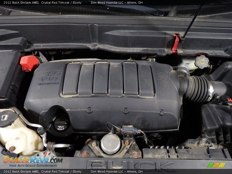 2012 Buick Enclave AWD Crystal Red Tintcoat / Ebony Photo #6