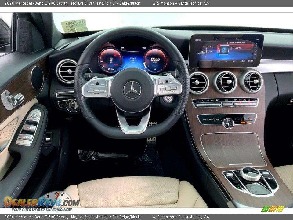 2020 Mercedes-Benz C 300 Sedan Mojave Silver Metallic / Silk Beige/Black Photo #4