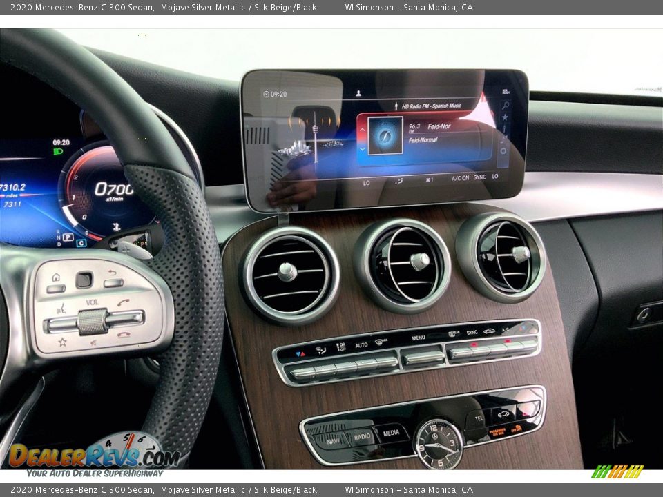 2020 Mercedes-Benz C 300 Sedan Mojave Silver Metallic / Silk Beige/Black Photo #5