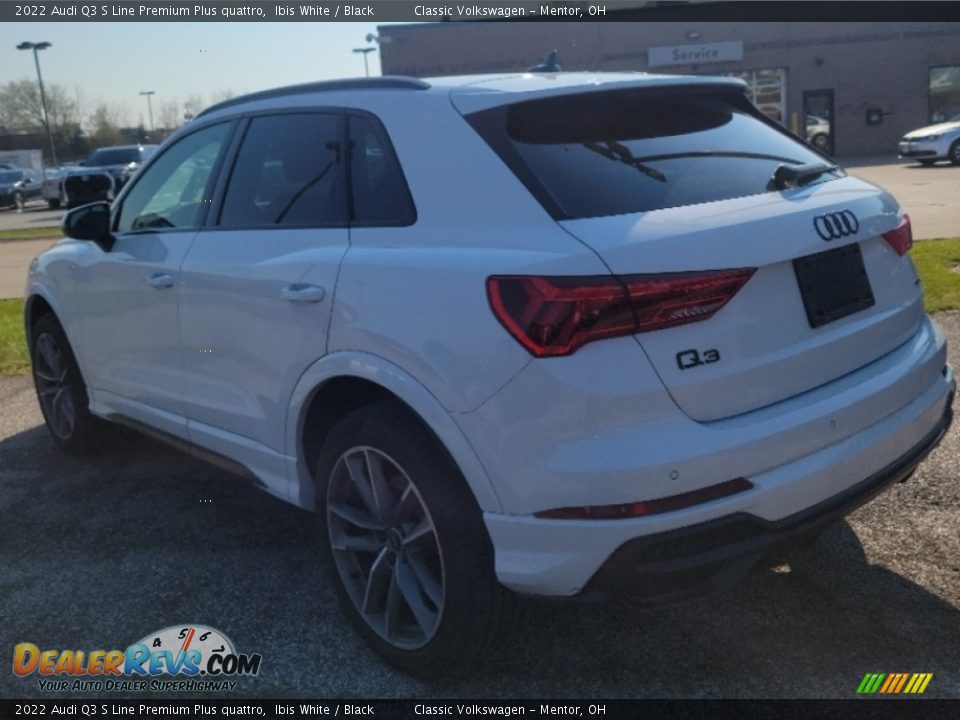 2022 Audi Q3 S Line Premium Plus quattro Ibis White / Black Photo #3