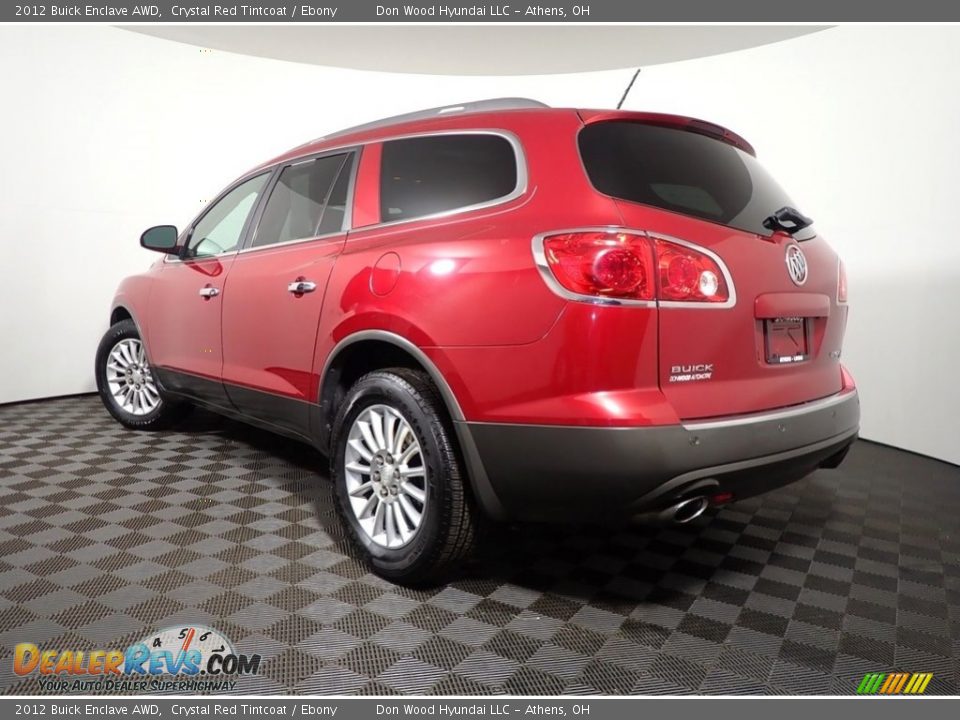 2012 Buick Enclave AWD Crystal Red Tintcoat / Ebony Photo #10