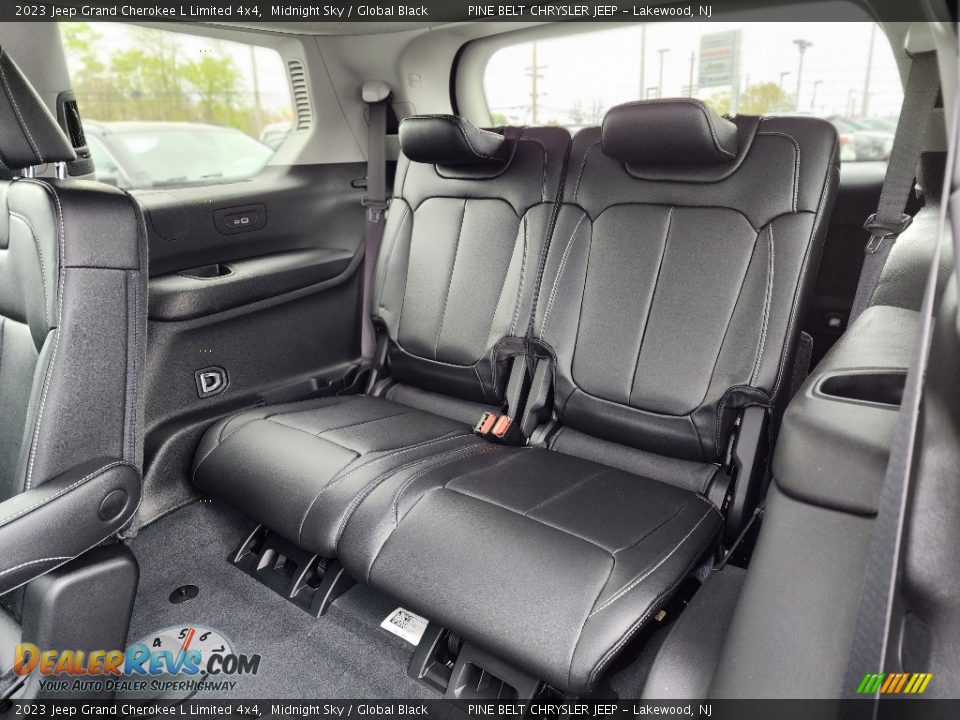 2023 Jeep Grand Cherokee L Limited 4x4 Midnight Sky / Global Black Photo #10