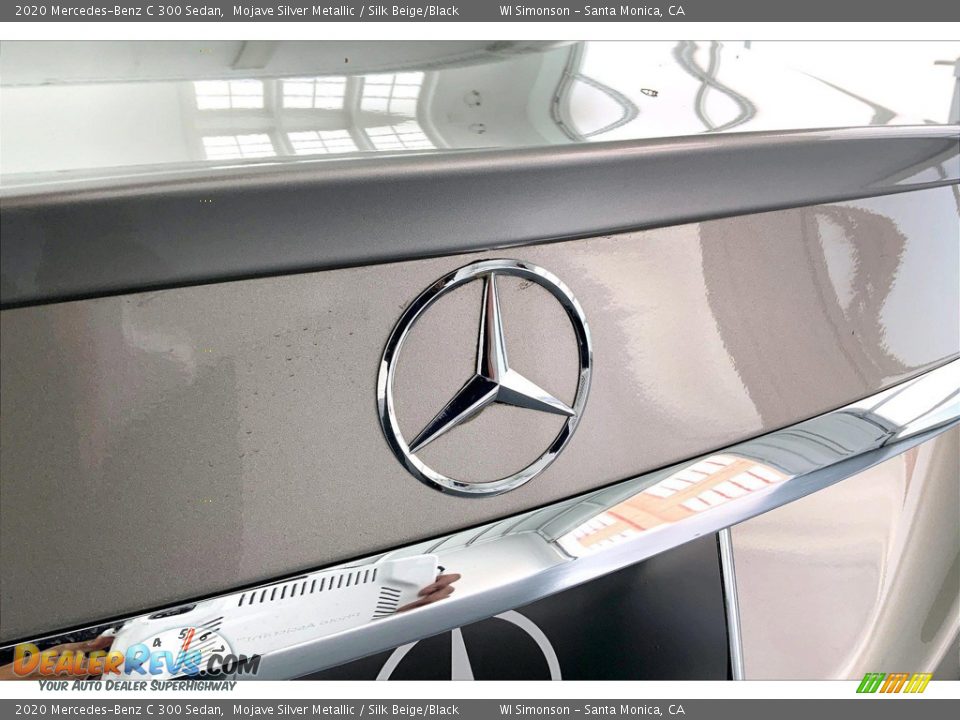 2020 Mercedes-Benz C 300 Sedan Mojave Silver Metallic / Silk Beige/Black Photo #7