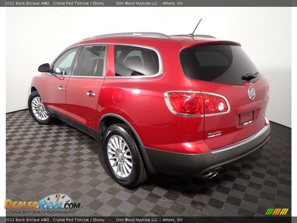 2012 Buick Enclave AWD Crystal Red Tintcoat / Ebony Photo #11