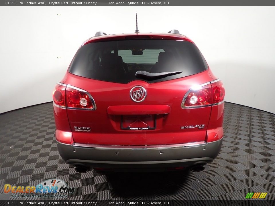 2012 Buick Enclave AWD Crystal Red Tintcoat / Ebony Photo #12