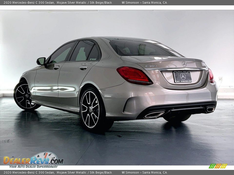 2020 Mercedes-Benz C 300 Sedan Mojave Silver Metallic / Silk Beige/Black Photo #10