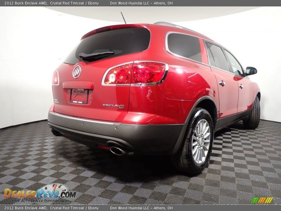 2012 Buick Enclave AWD Crystal Red Tintcoat / Ebony Photo #15