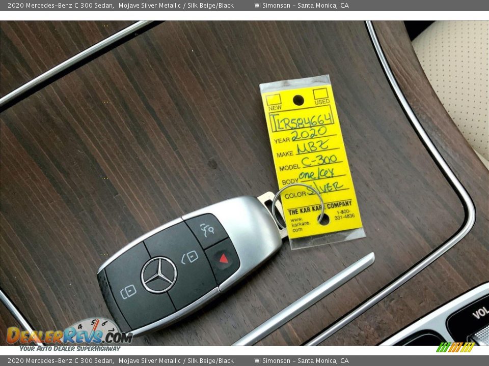 2020 Mercedes-Benz C 300 Sedan Mojave Silver Metallic / Silk Beige/Black Photo #11