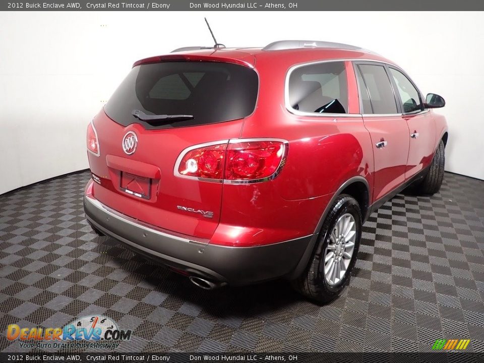 2012 Buick Enclave AWD Crystal Red Tintcoat / Ebony Photo #16