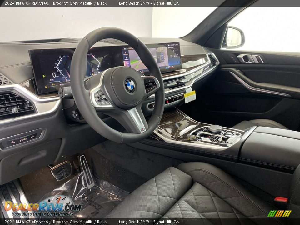 2024 BMW X7 xDrive40i Brooklyn Grey Metallic / Black Photo #12