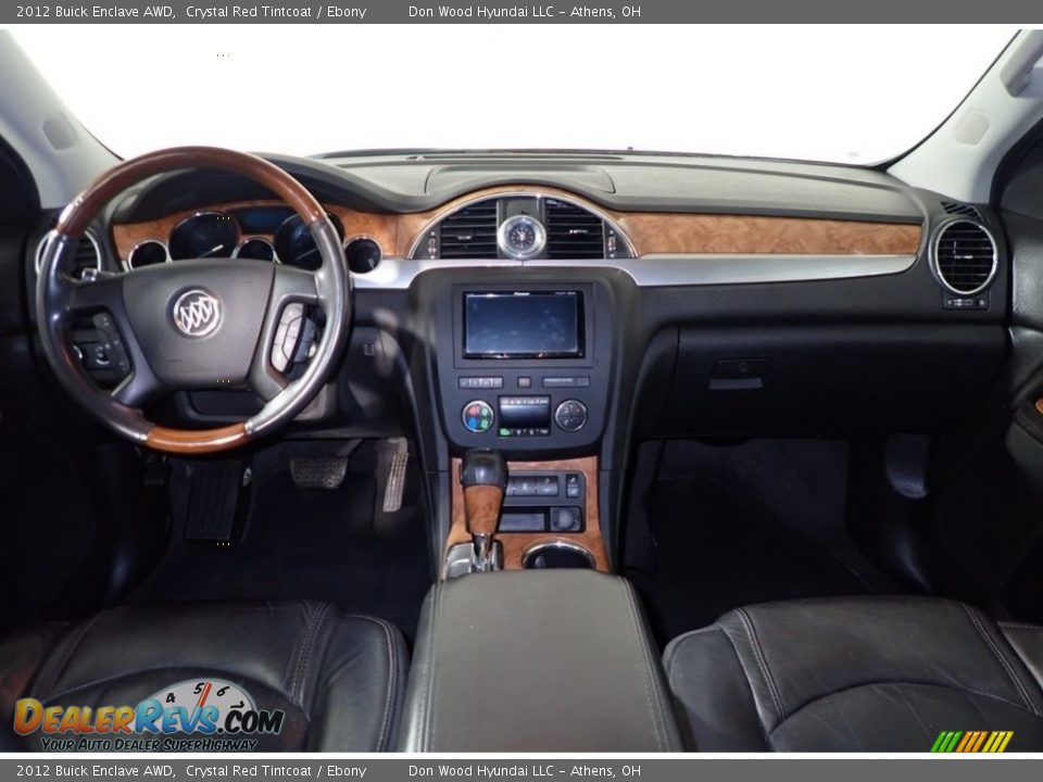 2012 Buick Enclave AWD Crystal Red Tintcoat / Ebony Photo #17