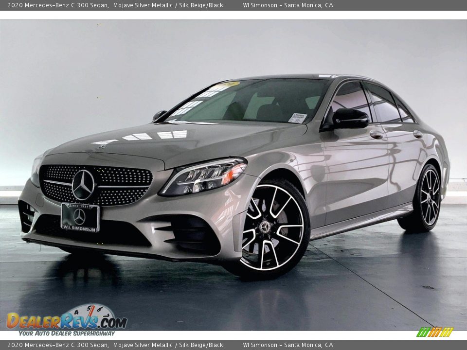 2020 Mercedes-Benz C 300 Sedan Mojave Silver Metallic / Silk Beige/Black Photo #12