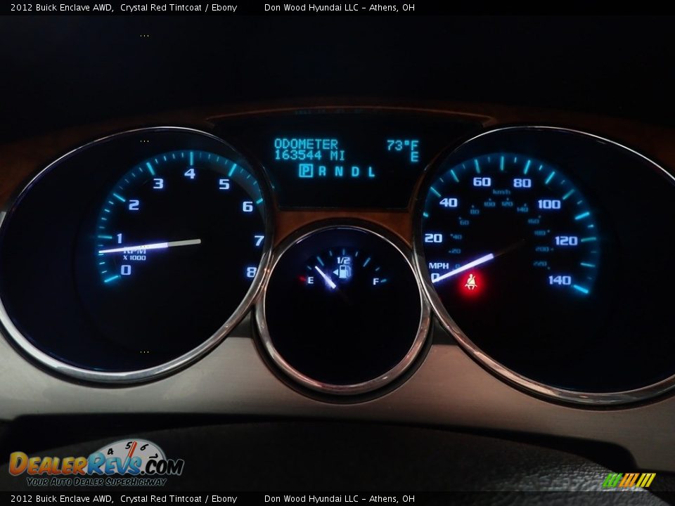 2012 Buick Enclave AWD Crystal Red Tintcoat / Ebony Photo #18
