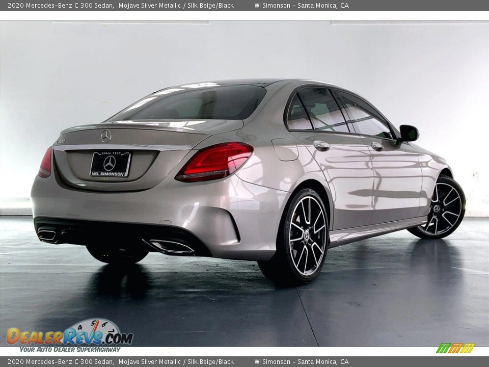 2020 Mercedes-Benz C 300 Sedan Mojave Silver Metallic / Silk Beige/Black Photo #13