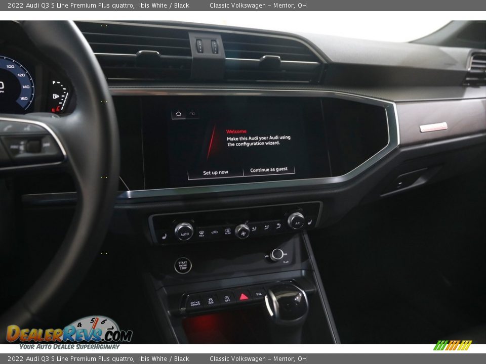 Controls of 2022 Audi Q3 S Line Premium Plus quattro Photo #12