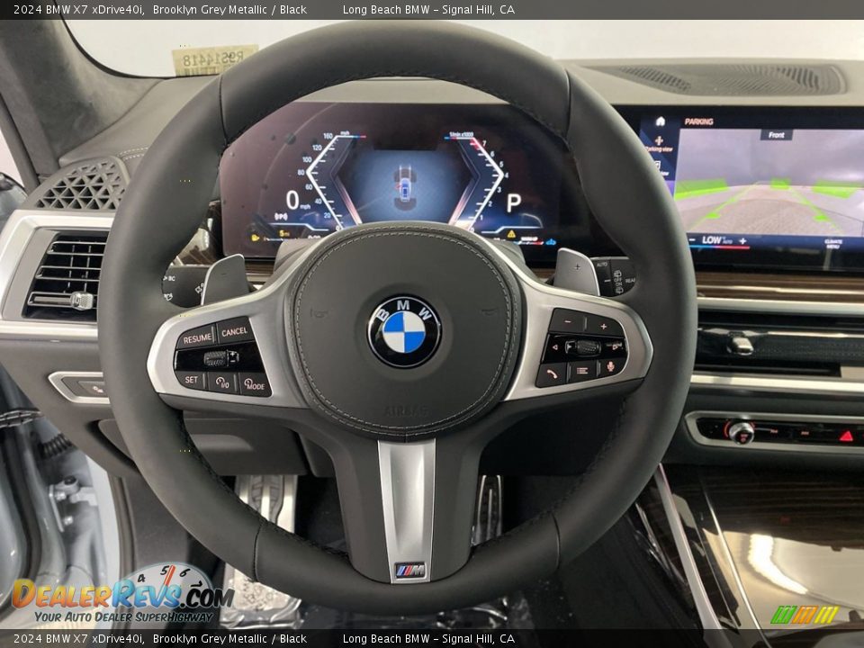 2024 BMW X7 xDrive40i Brooklyn Grey Metallic / Black Photo #14