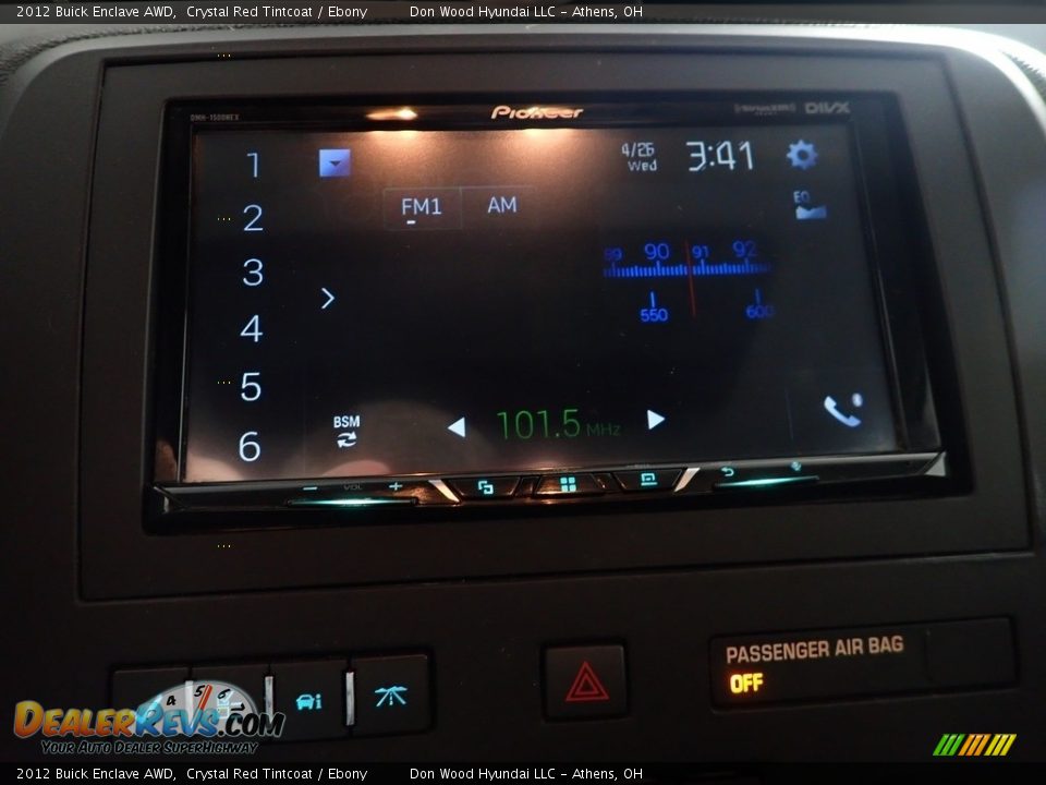 2012 Buick Enclave AWD Crystal Red Tintcoat / Ebony Photo #20