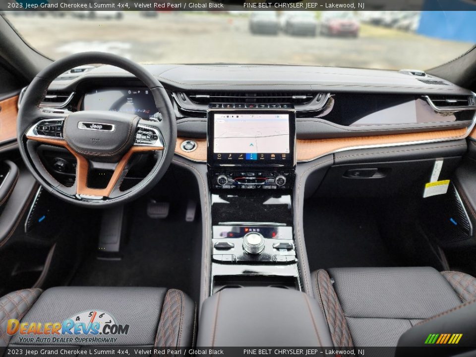 Dashboard of 2023 Jeep Grand Cherokee L Summit 4x4 Photo #8