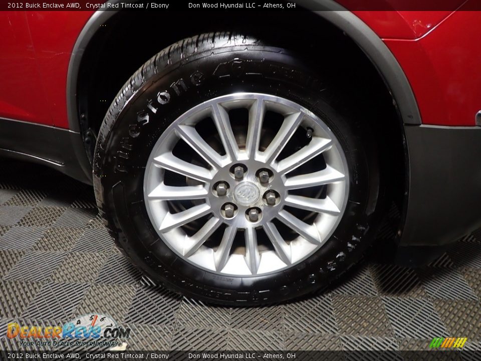 2012 Buick Enclave AWD Crystal Red Tintcoat / Ebony Photo #21