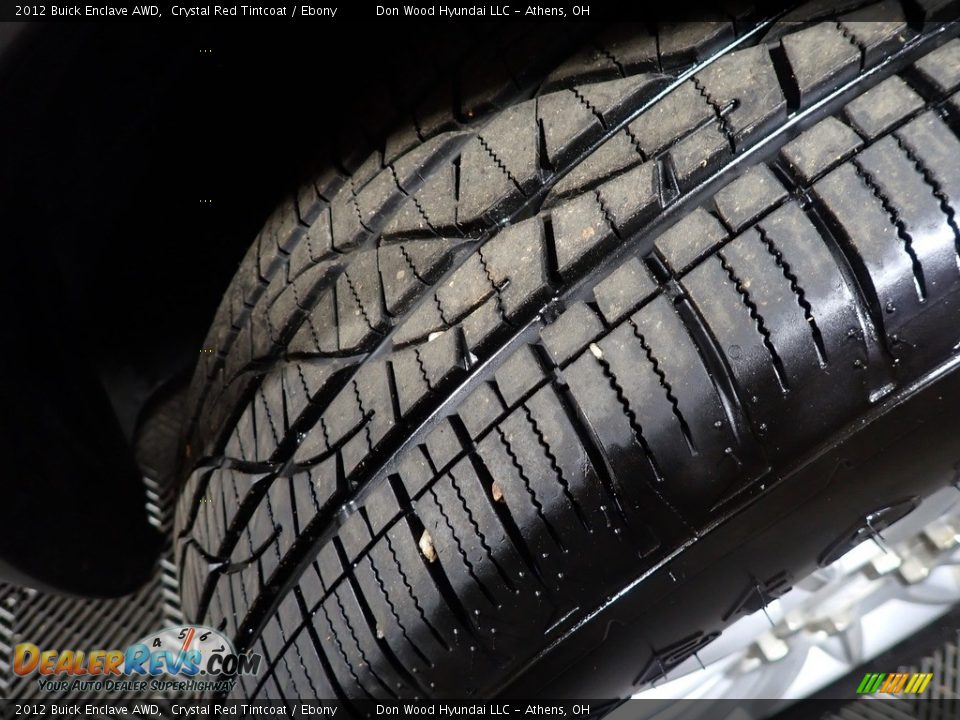 2012 Buick Enclave AWD Crystal Red Tintcoat / Ebony Photo #22