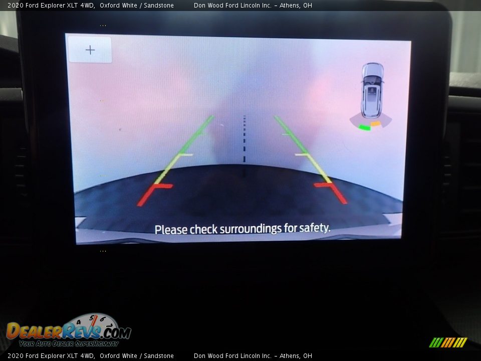 2020 Ford Explorer XLT 4WD Oxford White / Sandstone Photo #2