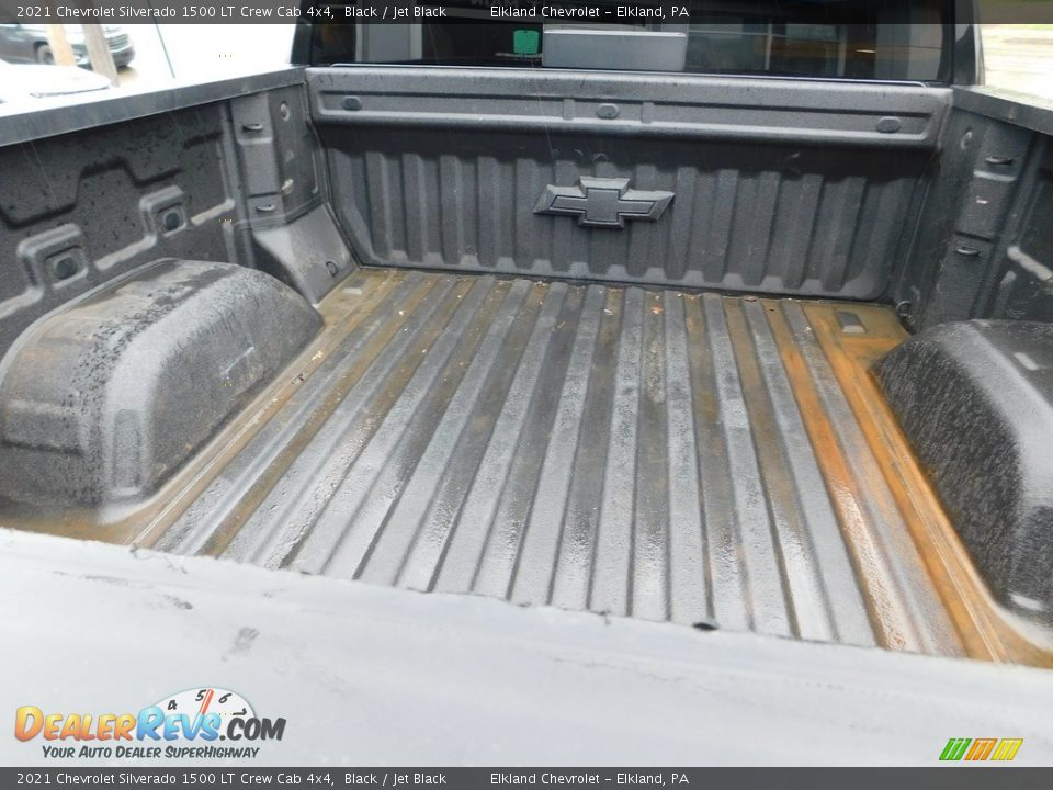 2021 Chevrolet Silverado 1500 LT Crew Cab 4x4 Black / Jet Black Photo #18