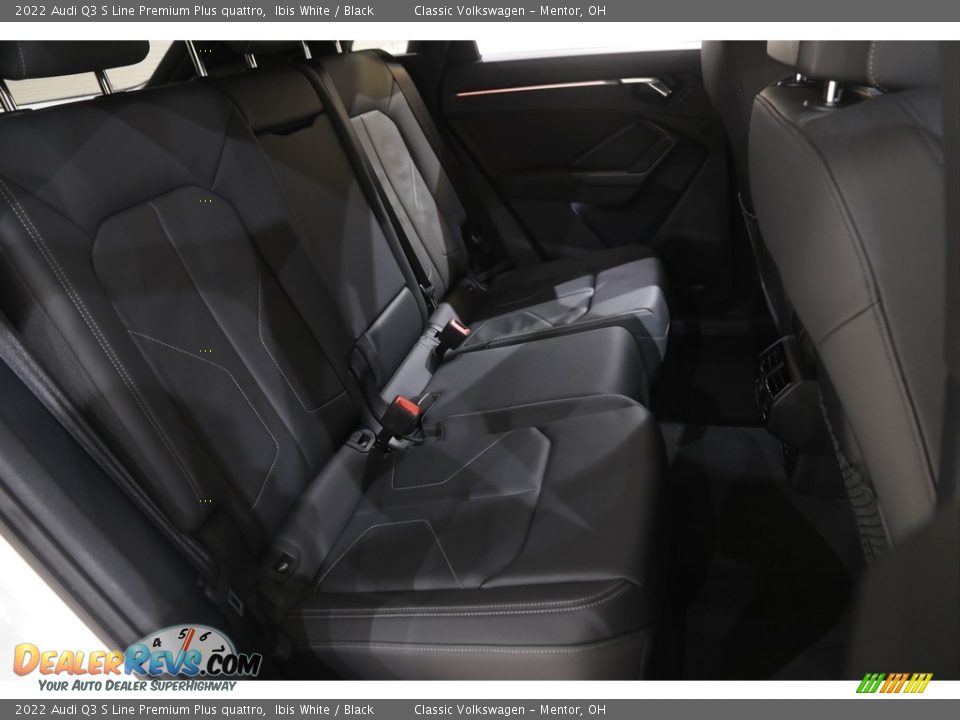 Rear Seat of 2022 Audi Q3 S Line Premium Plus quattro Photo #20