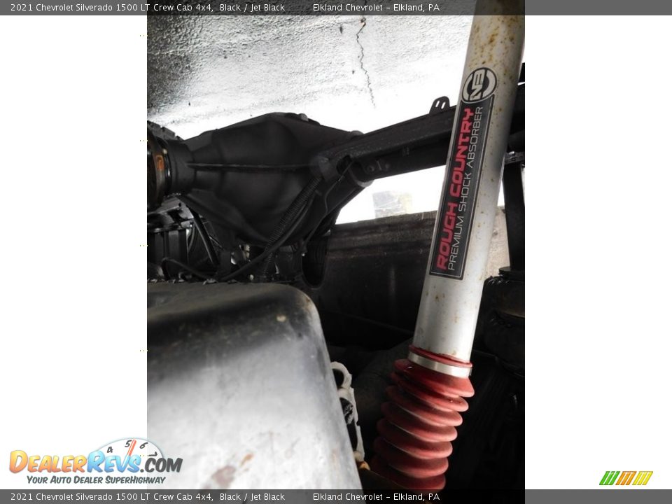 2021 Chevrolet Silverado 1500 LT Crew Cab 4x4 Black / Jet Black Photo #19
