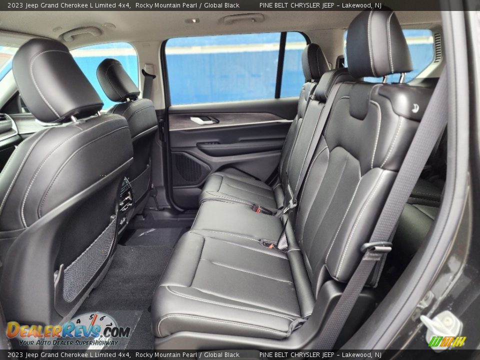 Rear Seat of 2023 Jeep Grand Cherokee L Limited 4x4 Photo #6