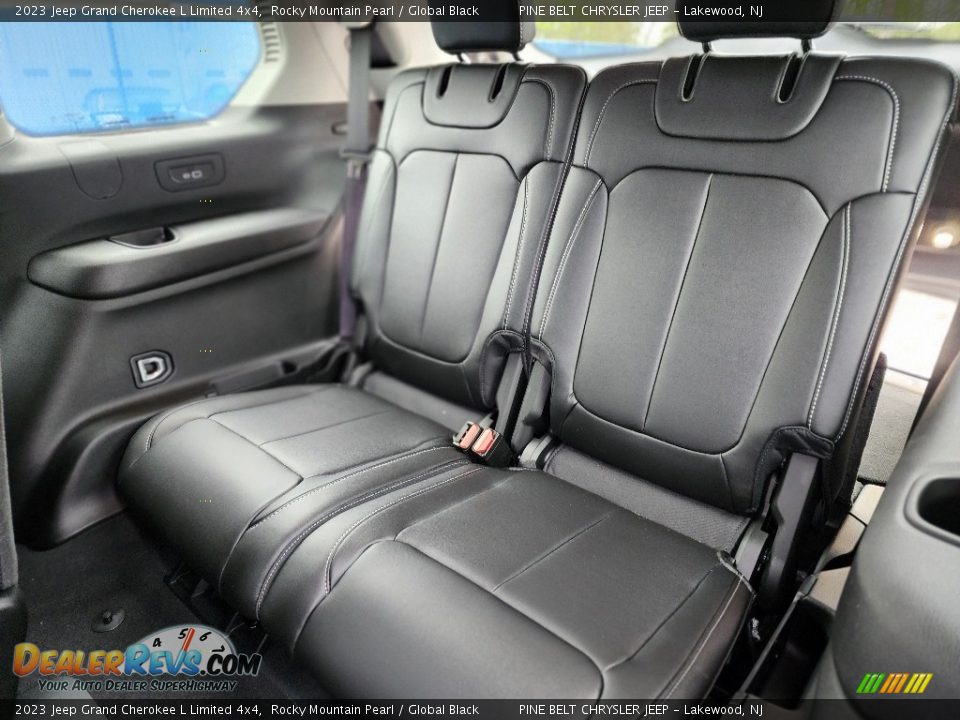 Rear Seat of 2023 Jeep Grand Cherokee L Limited 4x4 Photo #7