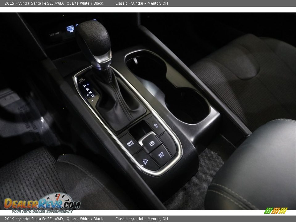 2019 Hyundai Santa Fe SEL AWD Quartz White / Black Photo #13