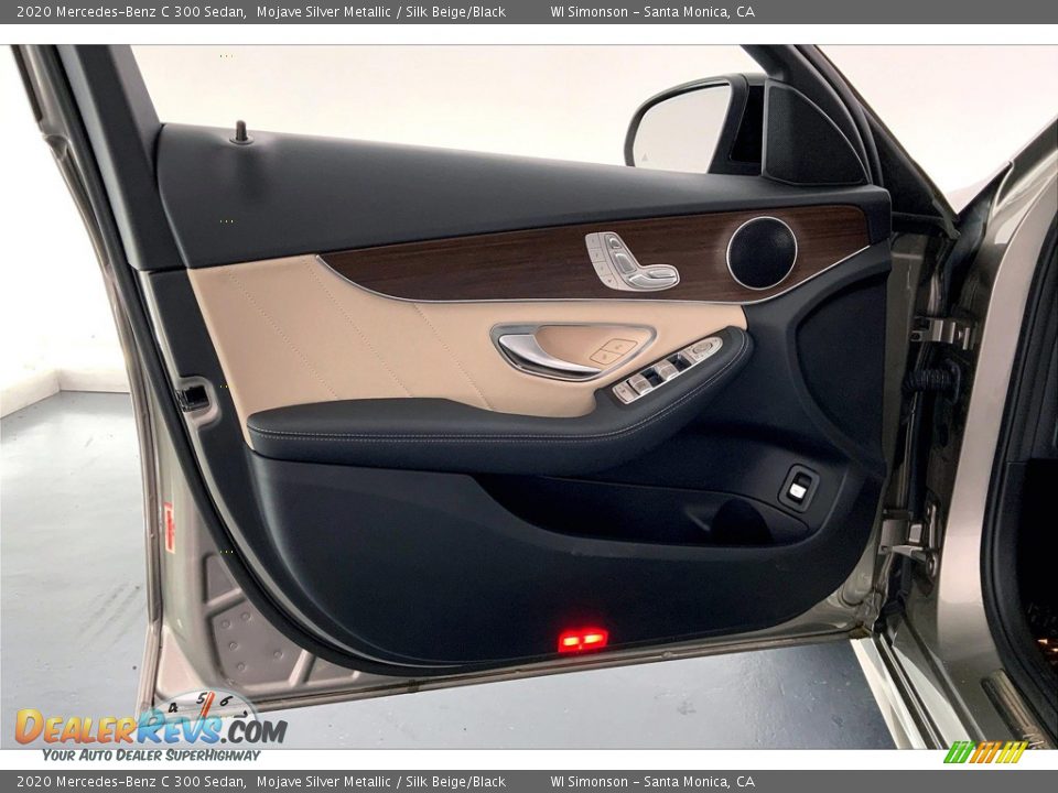 2020 Mercedes-Benz C 300 Sedan Mojave Silver Metallic / Silk Beige/Black Photo #26