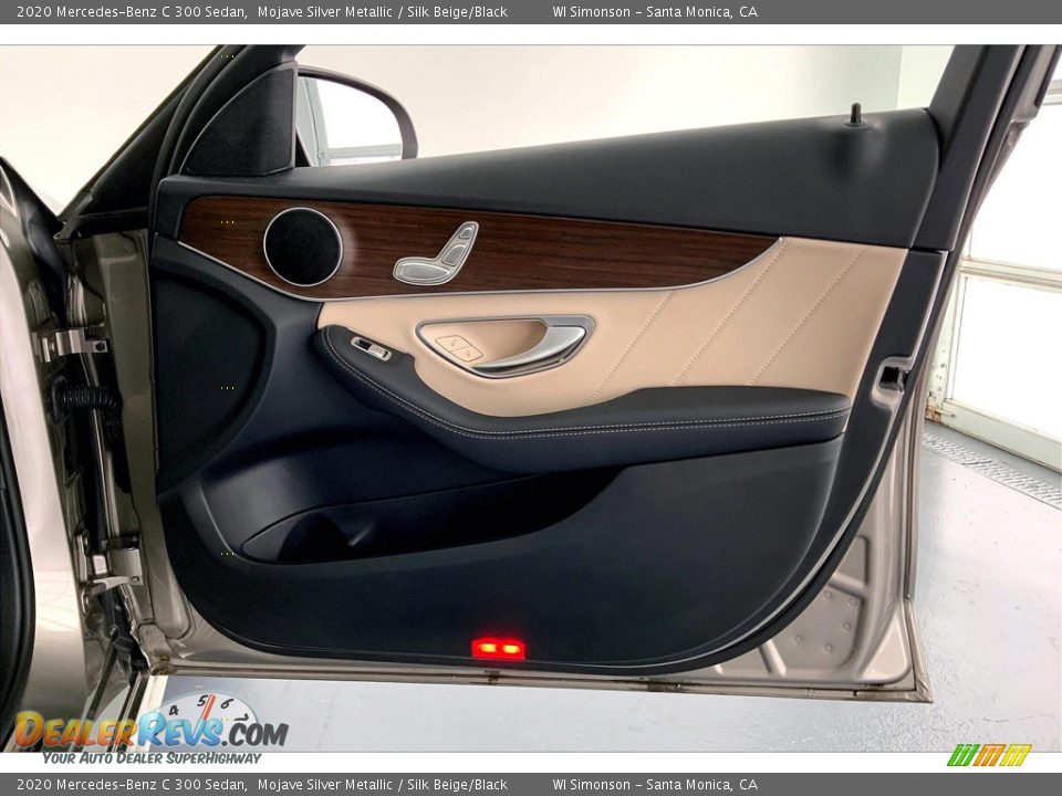 2020 Mercedes-Benz C 300 Sedan Mojave Silver Metallic / Silk Beige/Black Photo #27