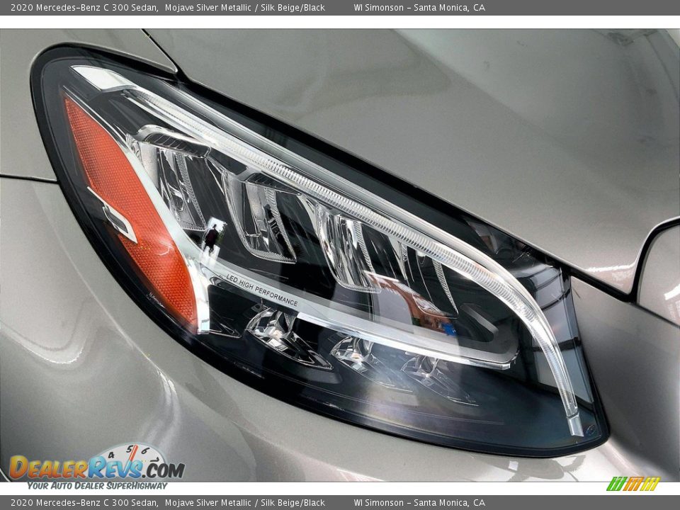 2020 Mercedes-Benz C 300 Sedan Mojave Silver Metallic / Silk Beige/Black Photo #28