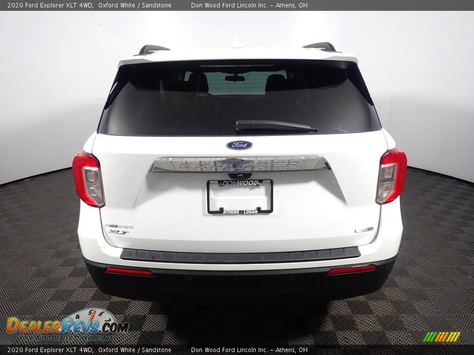 2020 Ford Explorer XLT 4WD Oxford White / Sandstone Photo #13
