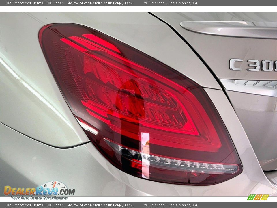 2020 Mercedes-Benz C 300 Sedan Mojave Silver Metallic / Silk Beige/Black Photo #29