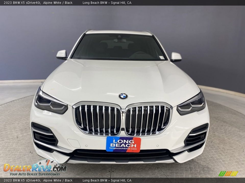 2023 BMW X5 sDrive40i Alpine White / Black Photo #2