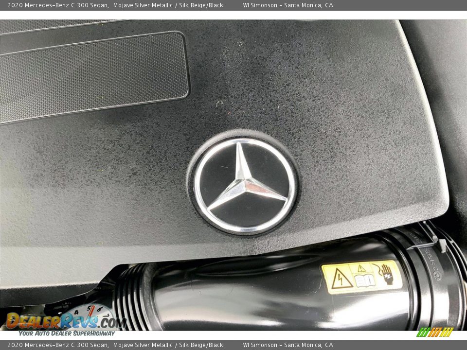 2020 Mercedes-Benz C 300 Sedan Mojave Silver Metallic / Silk Beige/Black Photo #32