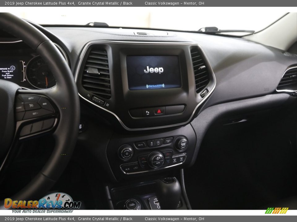 2019 Jeep Cherokee Latitude Plus 4x4 Granite Crystal Metallic / Black Photo #9