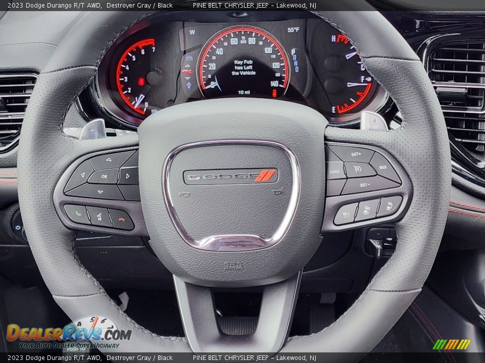 2023 Dodge Durango R/T AWD Steering Wheel Photo #10