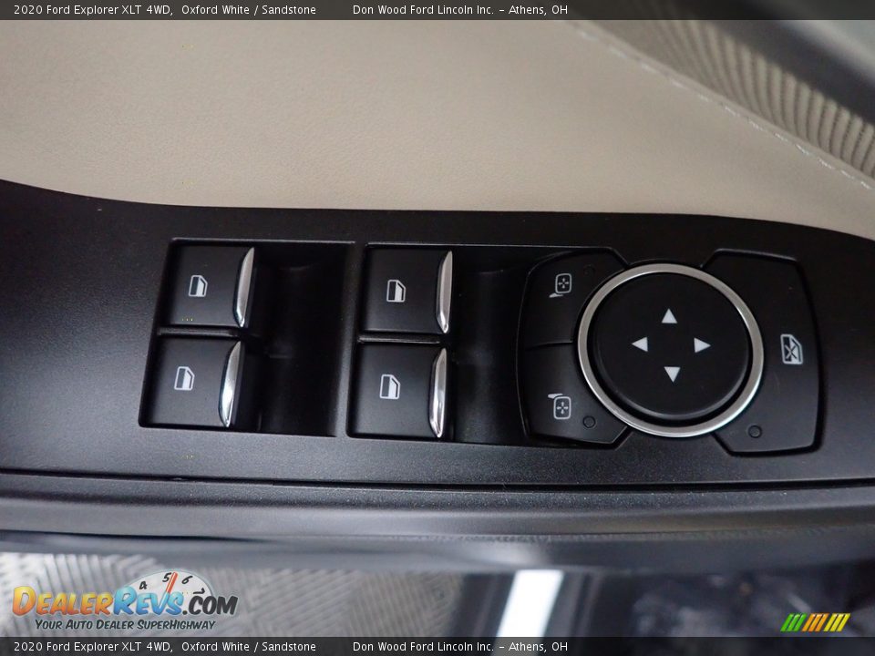 2020 Ford Explorer XLT 4WD Oxford White / Sandstone Photo #21